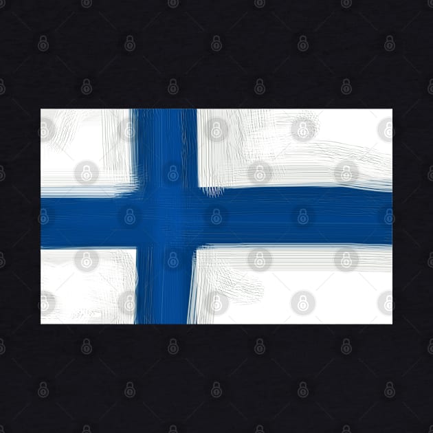 Finland Flag by Dojaja